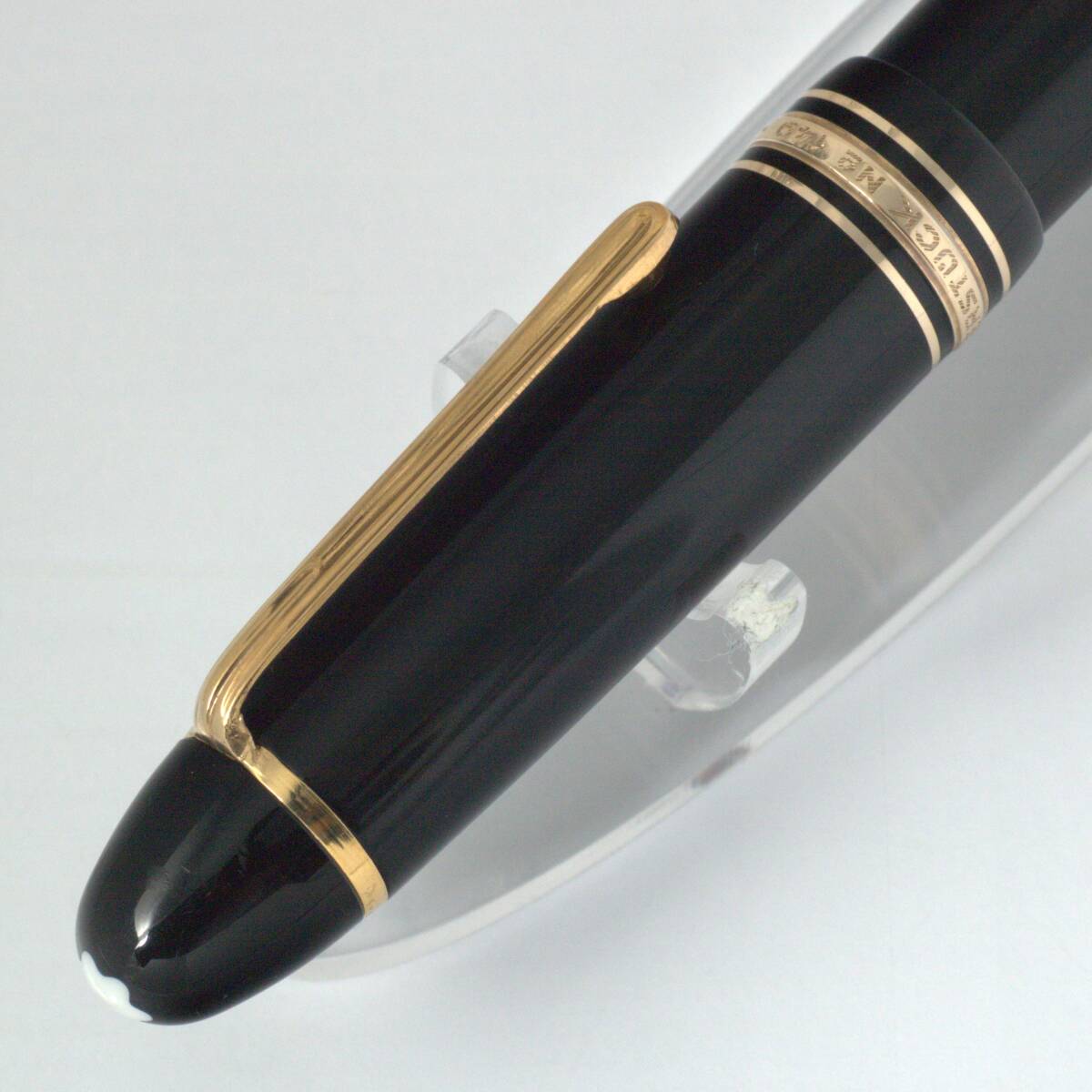 Montblanc　モンブラン　Meisterstuck　マイスターシュトゥック　No149　14C　中白　Bニブ　1970年代　中白　段なしエボナイト芯_画像4