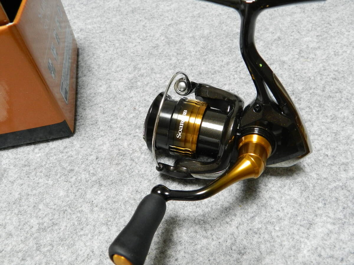 シマノ SHIMANO スピニングリール 22ソアレBB 500SPG SoaRe 未使用品　　ラインローラーにベアリング入れてます_画像3
