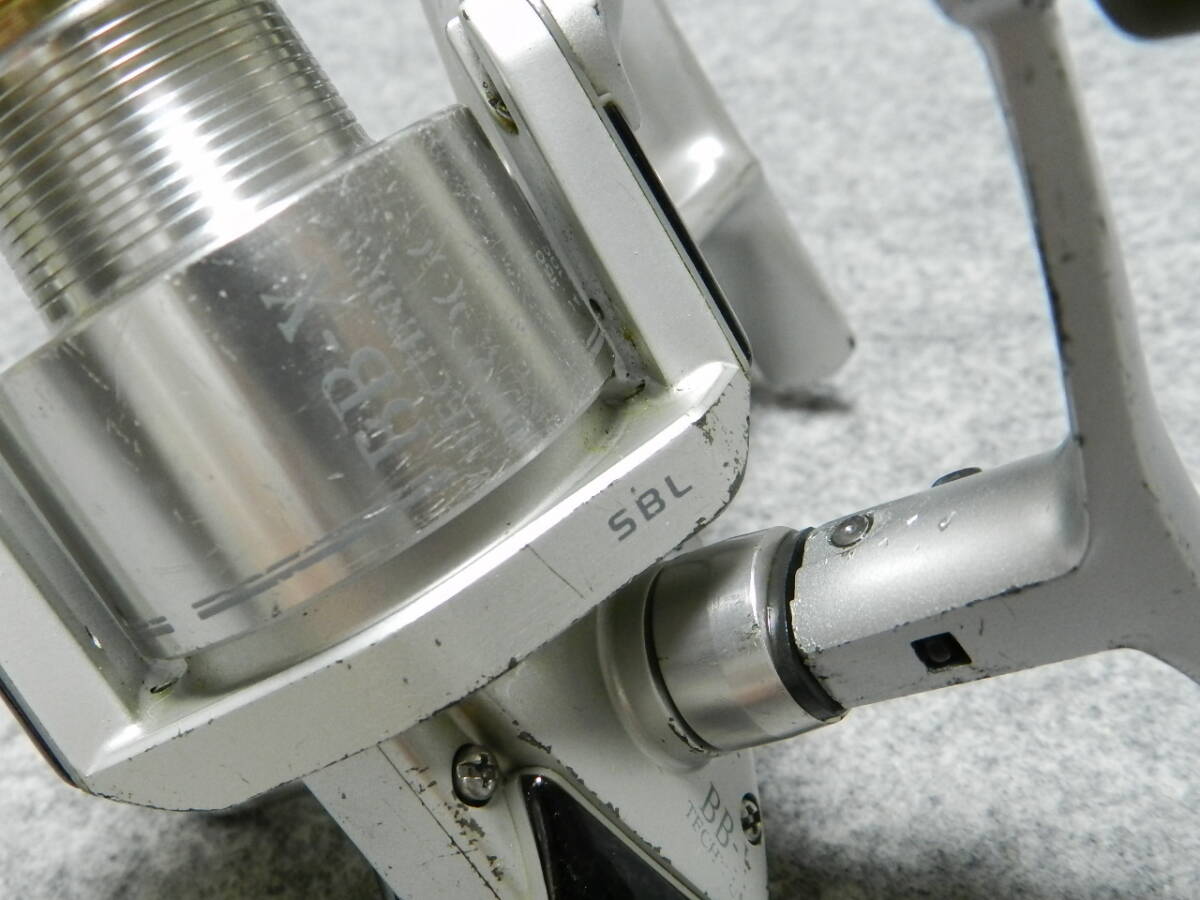 シマノ　BB-X 3000 テクニウム　TECHNIUM レバーブレーキ　　リールスタンド　　ダブルハンドル　DH _画像3