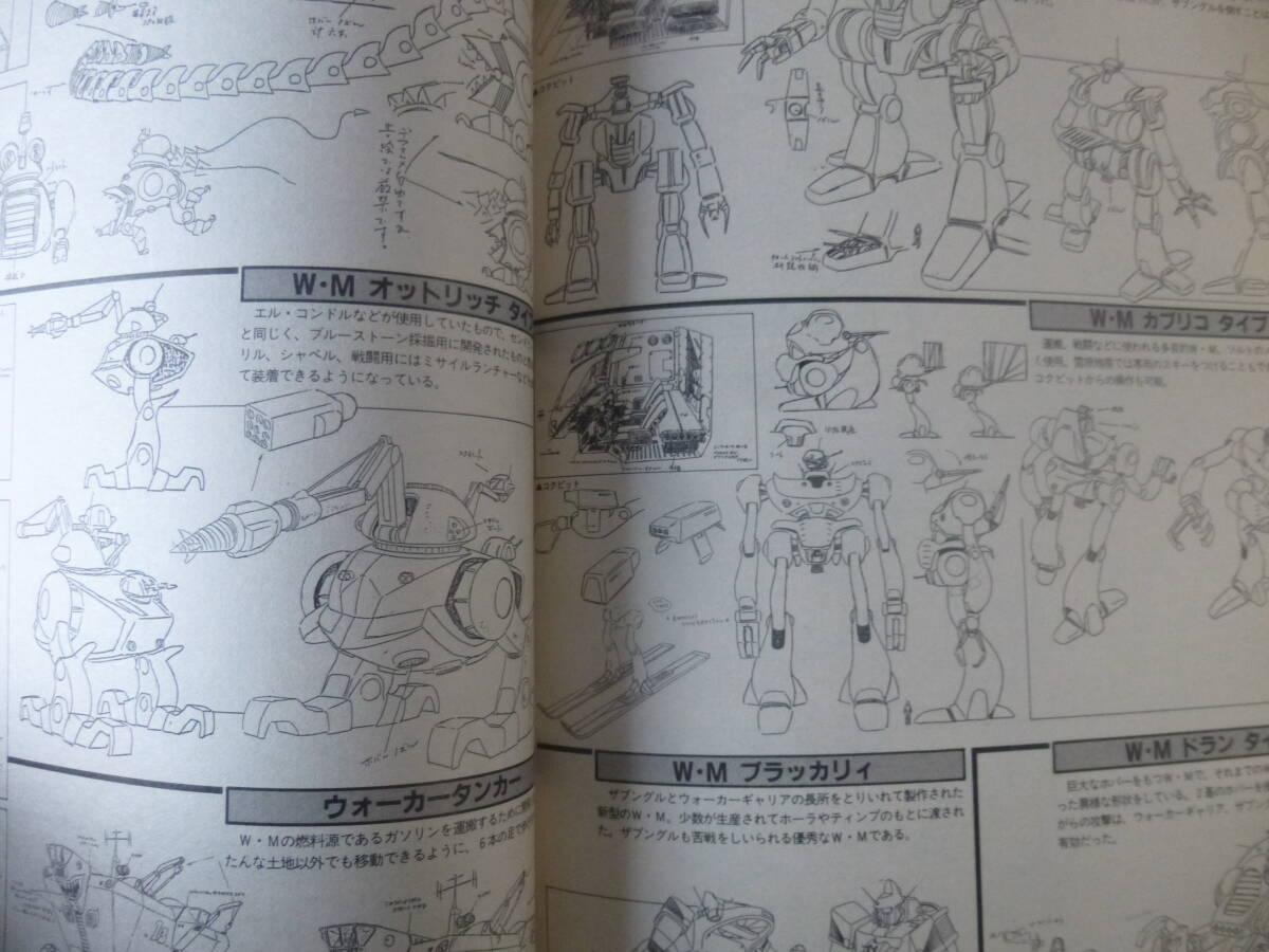 ロマンアルバム　エクストラ　５７　戦闘メカ　ザブングル　富野由悠季_画像9