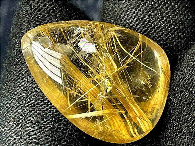 AAA級★天然タイチンルチルペンダント188LL-106L09_画像1