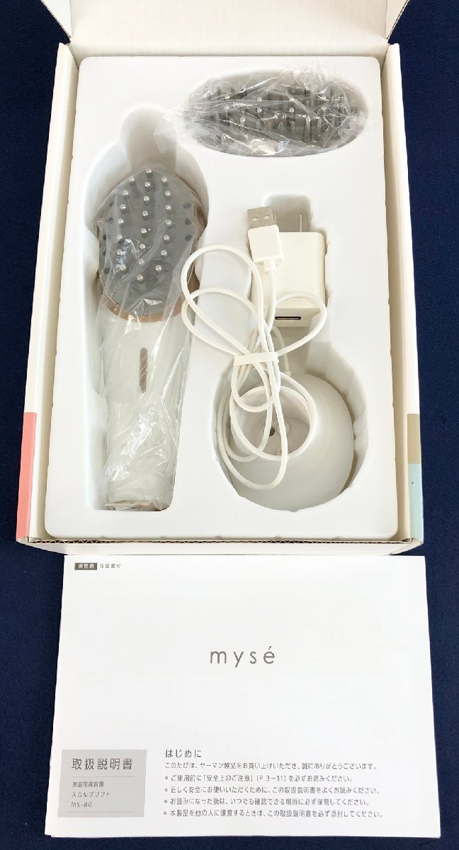 ★中古品★美容機器 スカルプリフト E MS-80W YA-MAN_画像1