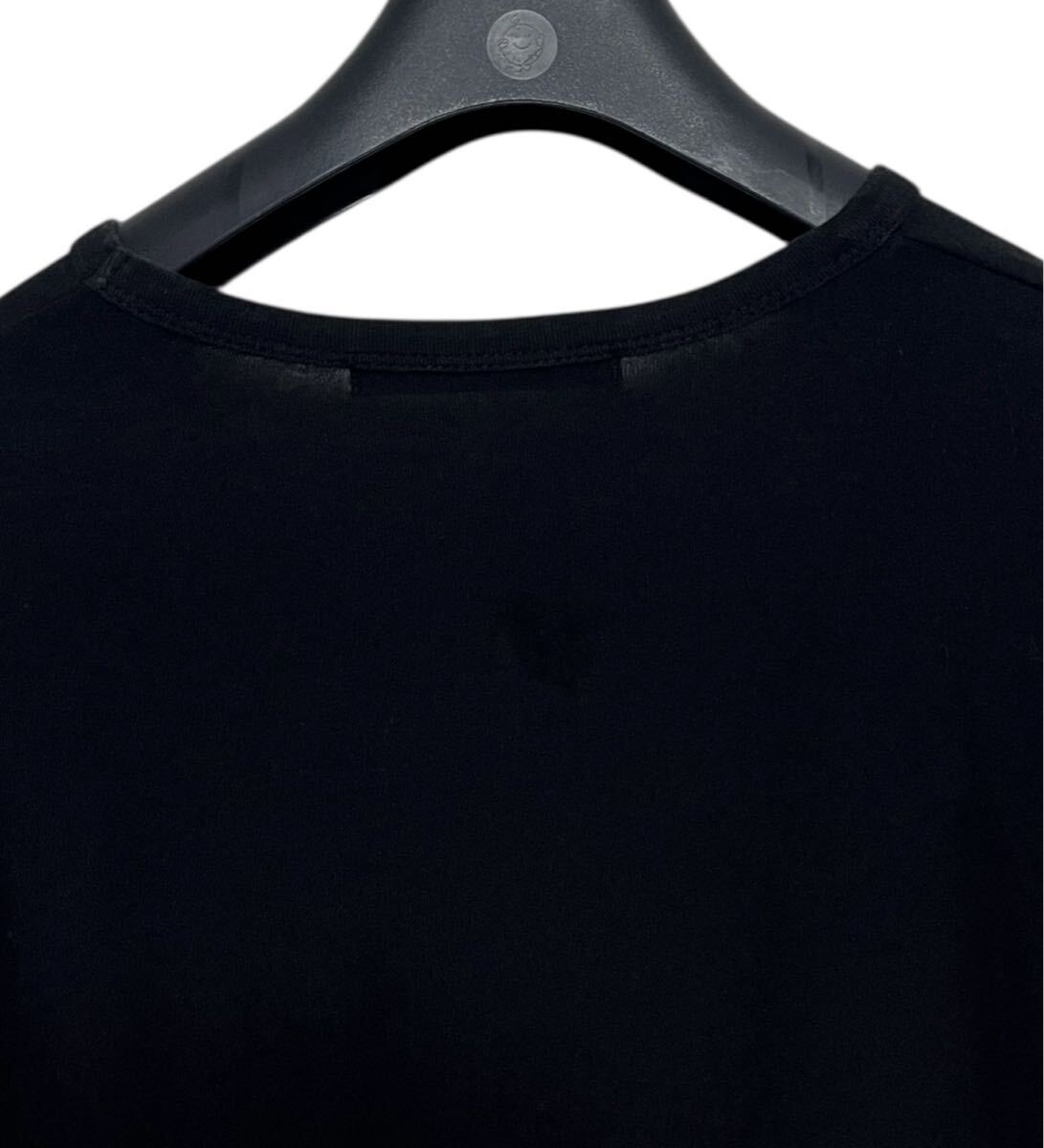 匿名発送　roar パイルロゴVネックカットソー ブラック　サイズ1_画像6