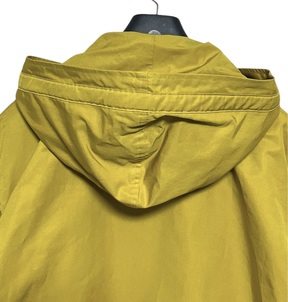 匿名発送　美品23区　洗える　マウンテンパーカー　マスタードイエロー　サイズ38_画像6