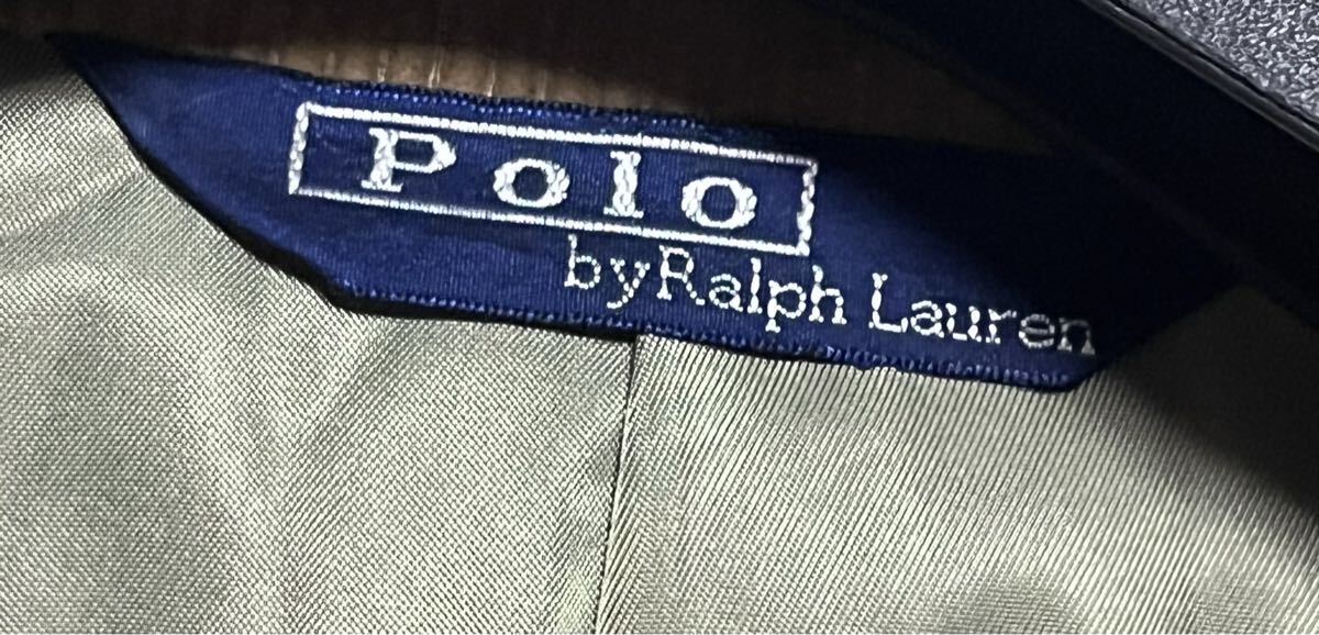 レア　90s ポロバイラルフローレン　コーデュロイテーラードジャケット　サイズL_画像8