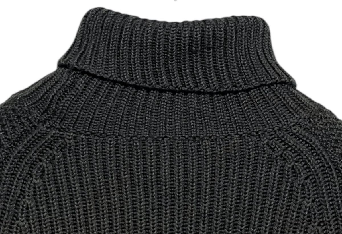 美品イタリア製roberto collina ウール100% ハイネックニット_画像6