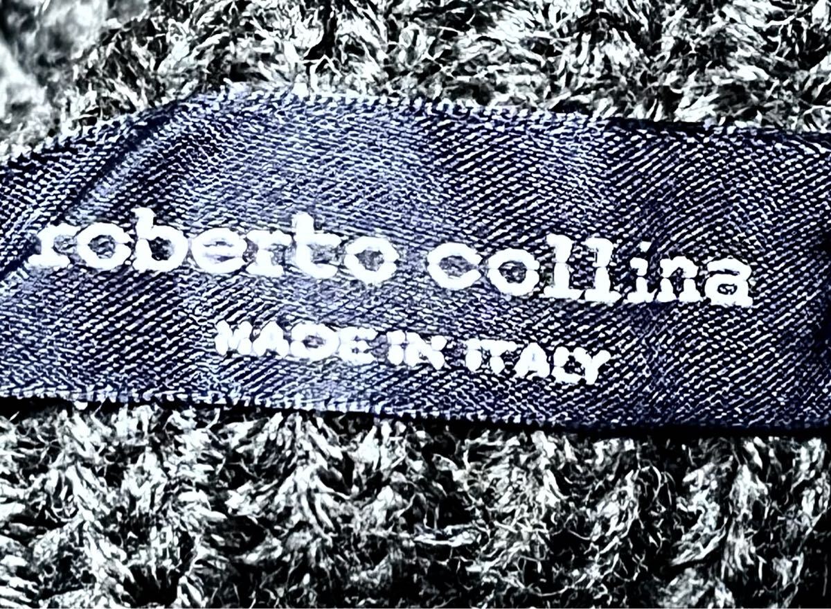 美品イタリア製roberto collina ウール100% ハイネックニット_画像7