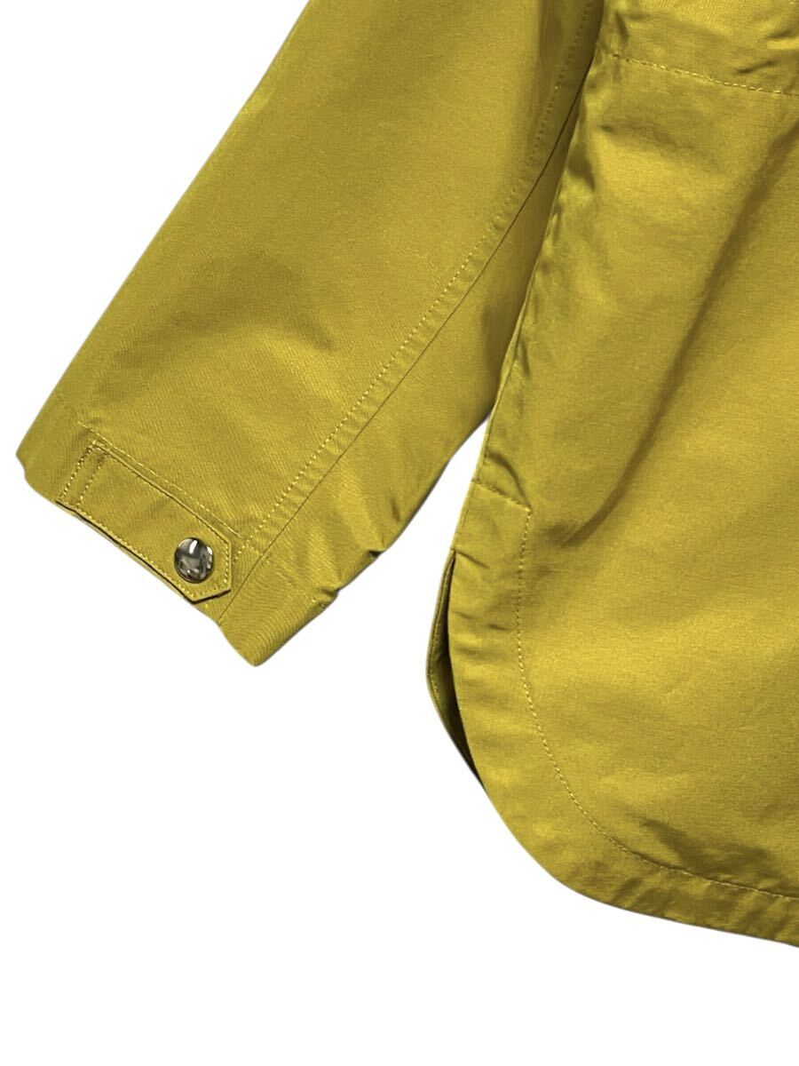 匿名発送　美品23区　洗える　マウンテンパーカー　マスタードイエロー　サイズ38_画像4