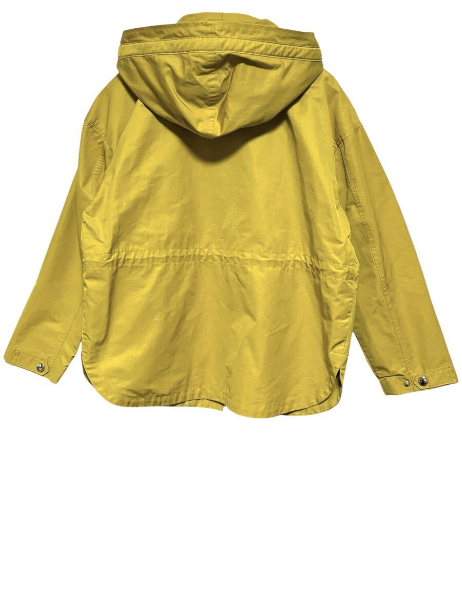 匿名発送　美品23区　洗える　マウンテンパーカー　マスタードイエロー　サイズ38_画像5