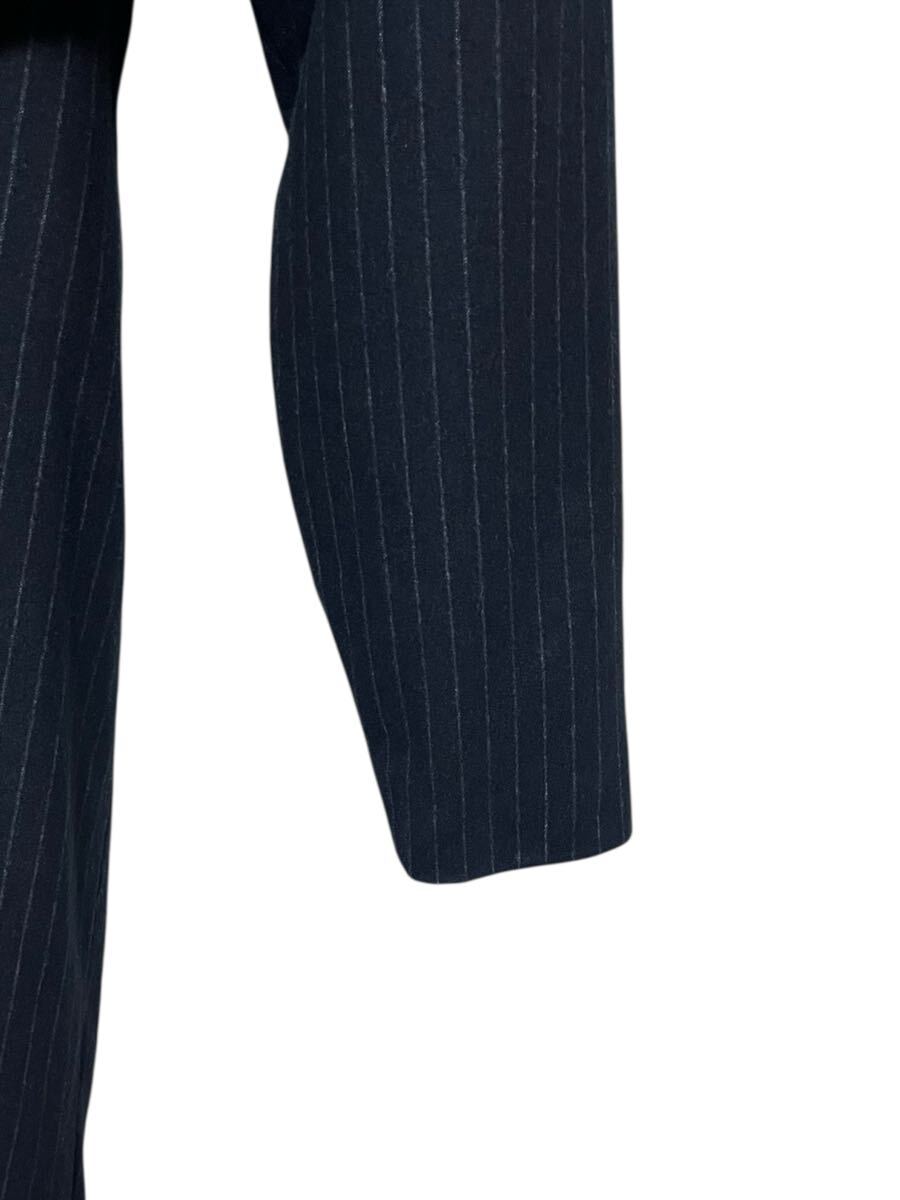 美品　ENFOLD ピンストライプ コクーンワンピース　ネイビー　サイズ36_画像4