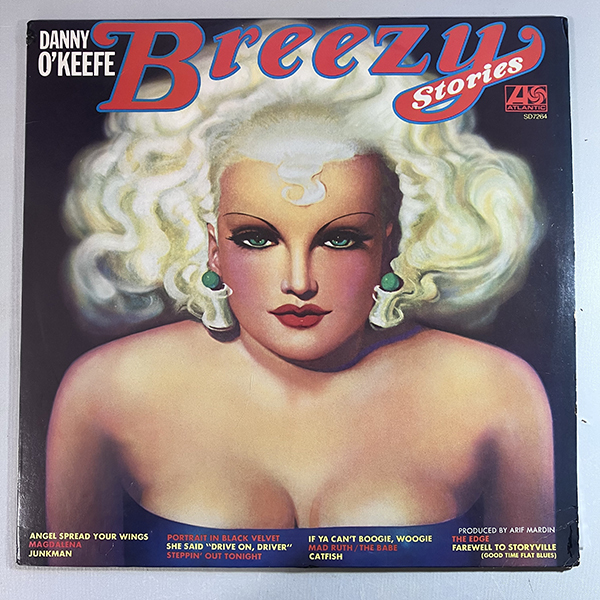 Danny O'Keefe / Breezy Stories [Atlantic SD 7264] US盤_画像1