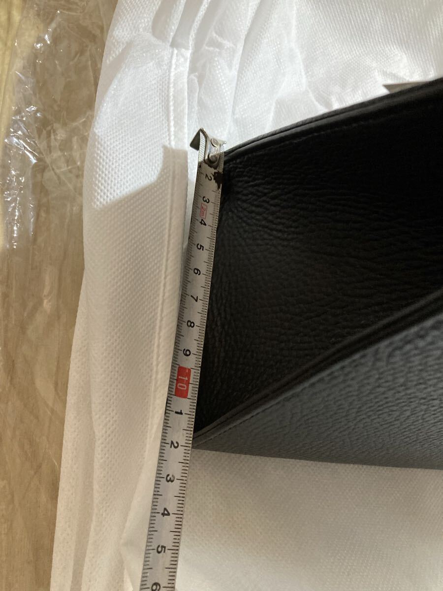 【服飾】 Anne Coquine アンコキーヌ イタリアン シュリンク レザー ハンドバッグ ショルダー 2Way 牛革 廃盤 新品 未使用 _画像5