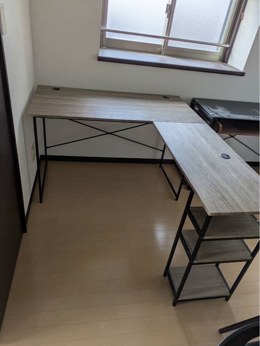 [ товары для дома ] подробности неизвестен L type стол офисная работа место счетчик компьютерный стол Work стол система стол L знак компьютерный стол . чуть более стол стол персональный компьютер 