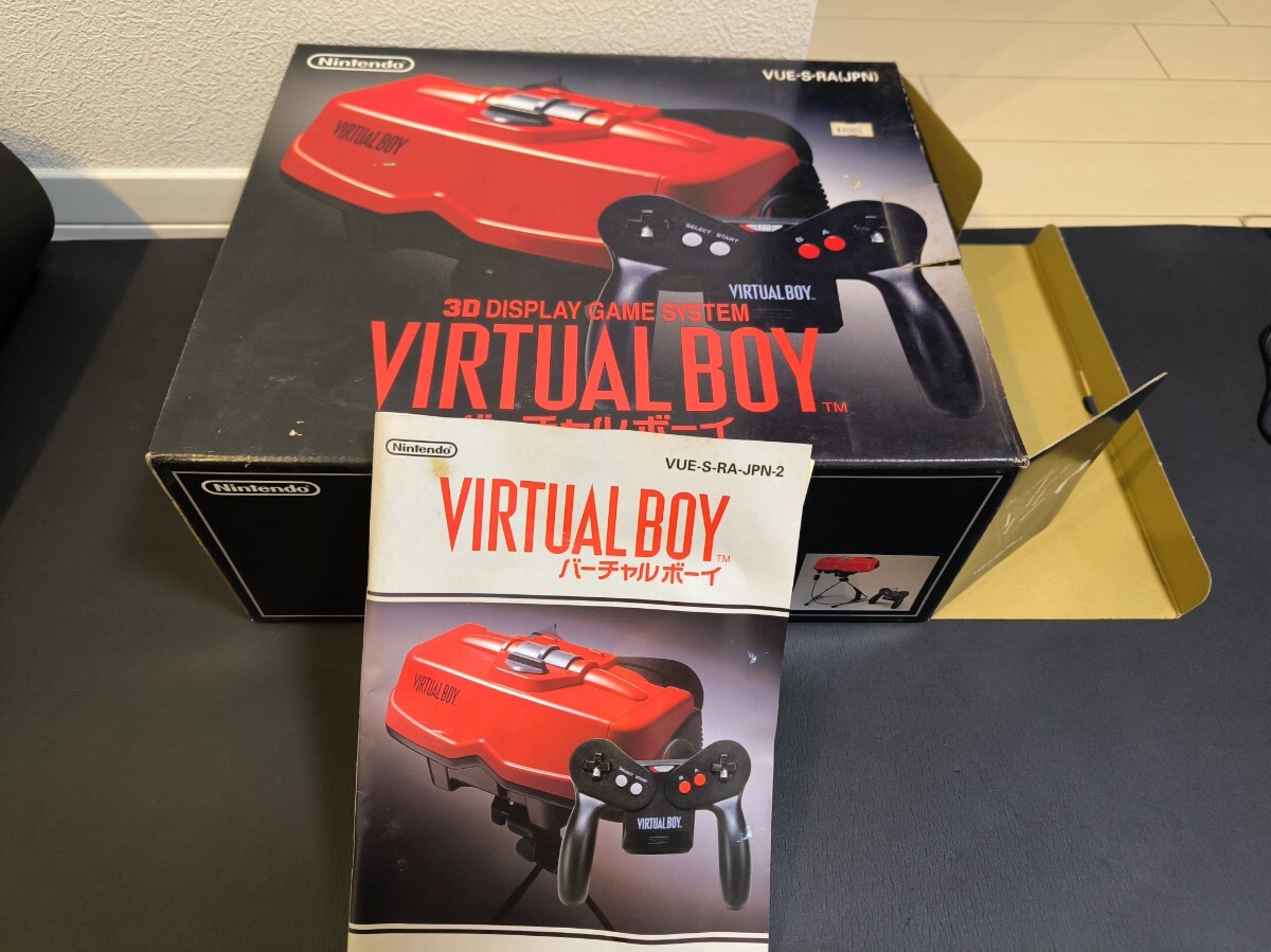 【本体+ソフト7本いずれも動作品】バーチャルボーイ 本体＋ソフト7本セット ワリオランド/マリオクラッシュ 他　_画像9