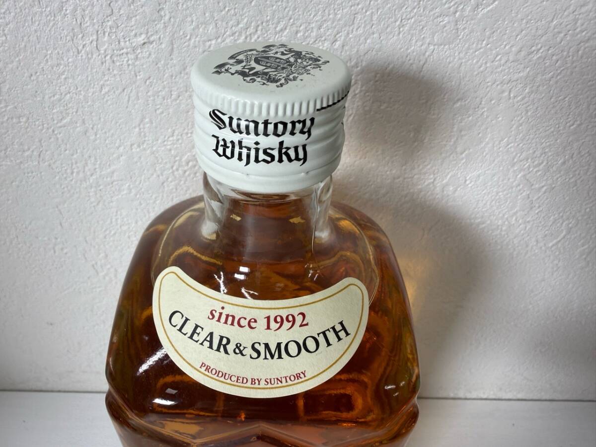 1円～【未開栓】SUNTORY サントリー 白角 クリア＆スムース ウイスキー 700ml 40%_画像3