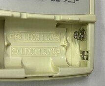 National / ナショナル エアコン用リモコン A75C3024 赤外線発光確認済み_画像7