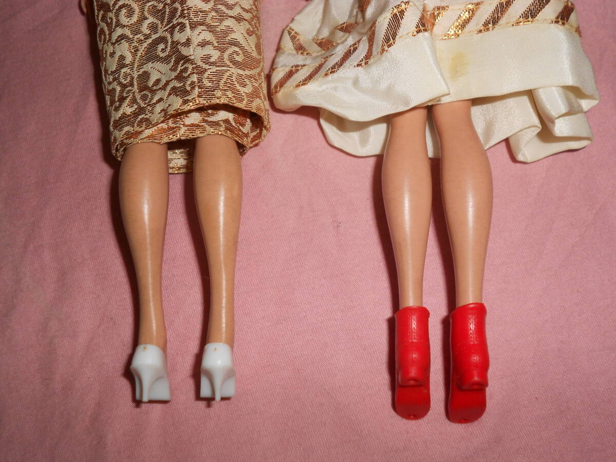 古い着せ替え人形２★バービー人形と小物・29ｃｍ　1958★_画像5