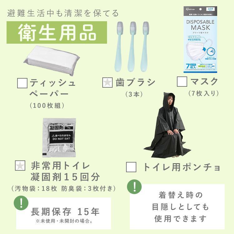  Iris BMH-1 черный предотвращение бедствий рюкзак 3 дней эвакуация 1 человек для 