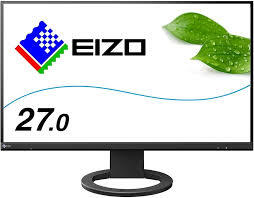 EIZO 液晶モニター 27.0型 FlexScan EV2760-BK(2560×1440)_画像1