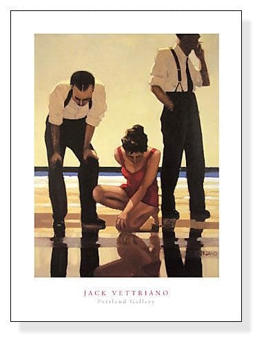  рамка settled /Narcissistic Bathers/be Tria -no/ постер / искусство / интерьер 