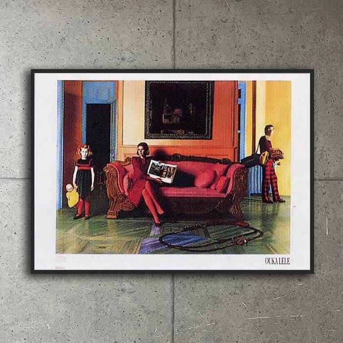  рамка settled /Mes voisins/u Calle re/ постер / искусство / интерьер 