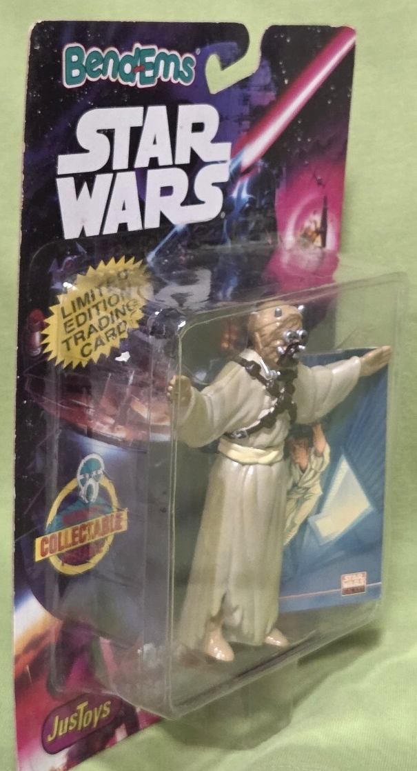 当時物 STAR WARS タスケンレダ－ TUSKEN RAIDER 1994年 JUST TOY S 製 リミテッド エディション カ－ド付き_画像5