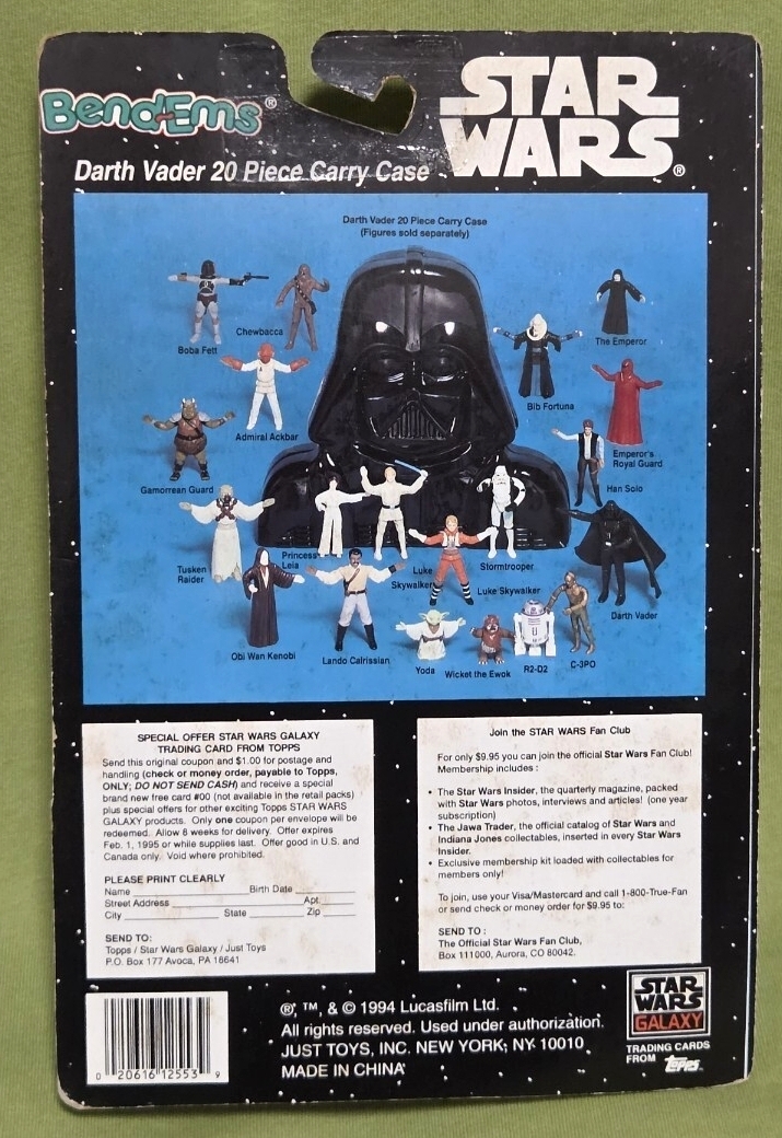 当時物 STAR WARS タスケンレダ－ TUSKEN RAIDER 1994年 JUST TOY S 製 リミテッド エディション カ－ド付き_画像3