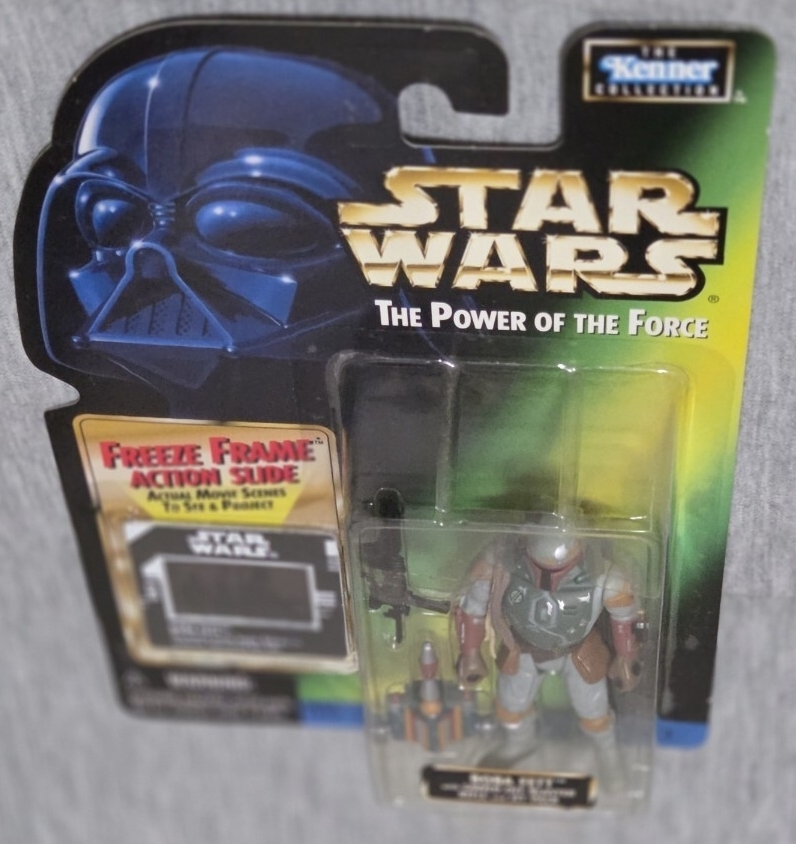  не продается нераспечатанный STAR WARS FREEZE FRAME ACTION SLIDE BOBA FETT Boba Fett Basic fi механизм свободный z плёнка action скользящий 
