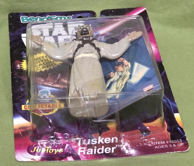当時物 STAR WARS タスケンレダ－ TUSKEN RAIDER 1994年 JUST TOY S 製 リミテッド エディション カ－ド付き_画像7