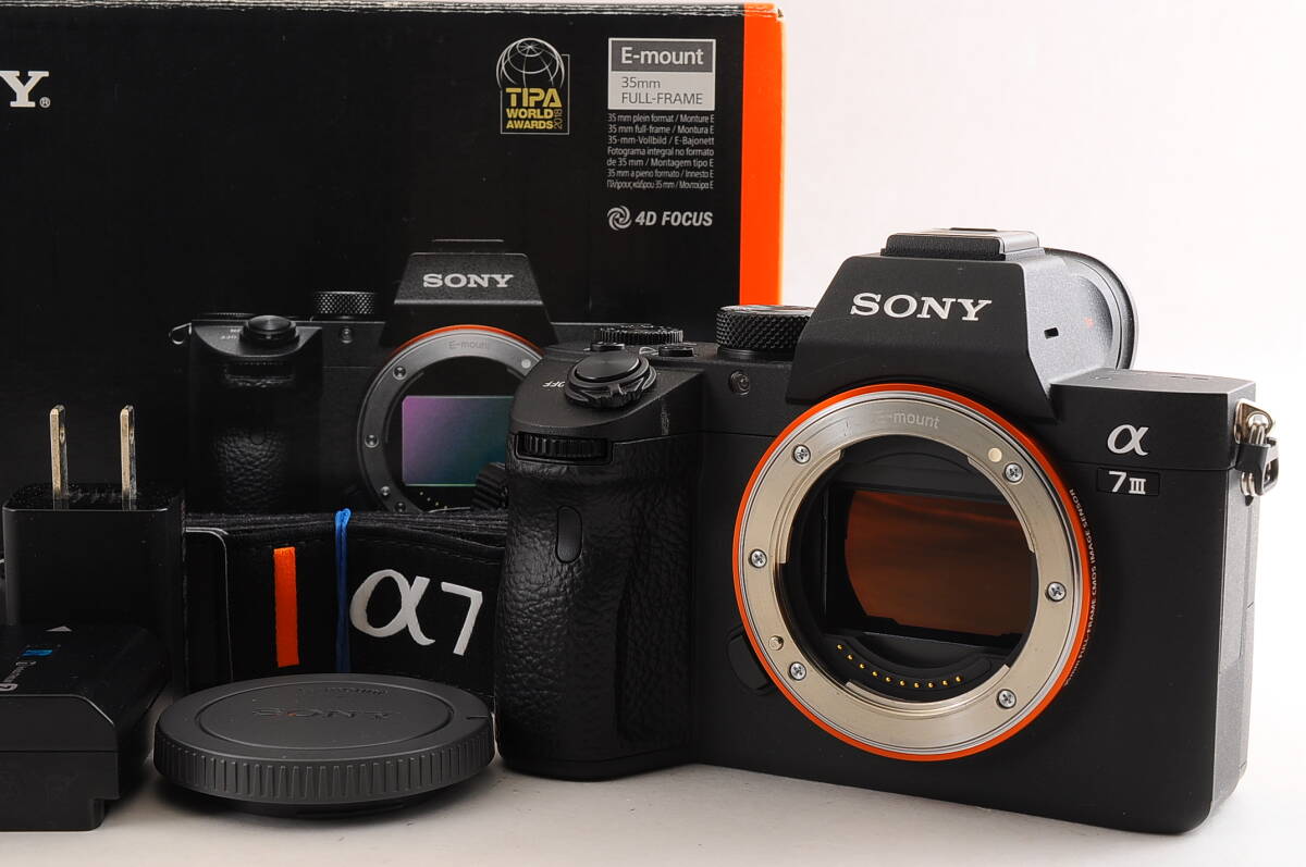  как новый shutter число 2000 раз Sony SONY α7 III ILCE-7M3 беззеркальный однообъективный камера корпус @4432