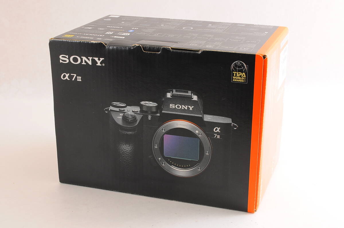  как новый shutter число 2000 раз Sony SONY α7 III ILCE-7M3 беззеркальный однообъективный камера корпус @4432