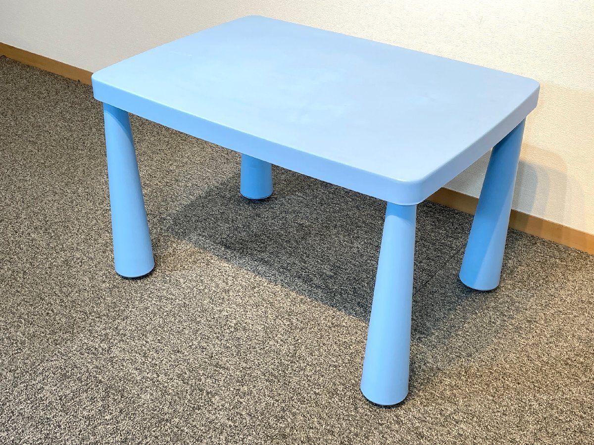 【福岡】W766 子ども用 テーブル IKEA イケア MUMMUT W766 H583 D547 モデルR展示品◆CR1182_Yt_画像3