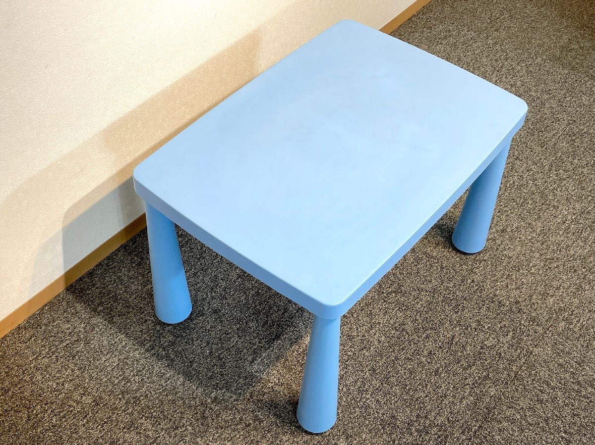 【福岡】W766 子ども用 テーブル IKEA イケア MUMMUT W766 H583 D547 モデルR展示品◆CR1182_Yt_画像2