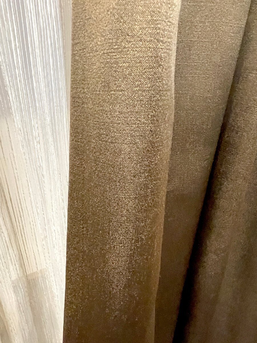 [ Fukuoka ]W1160 занавески 4 листов комплект *mana trailing *W1160 H2010 ×2 листов ( гонки :W1080 H2010×2 листов )* модель R выставленный товар *CR1147_Kh