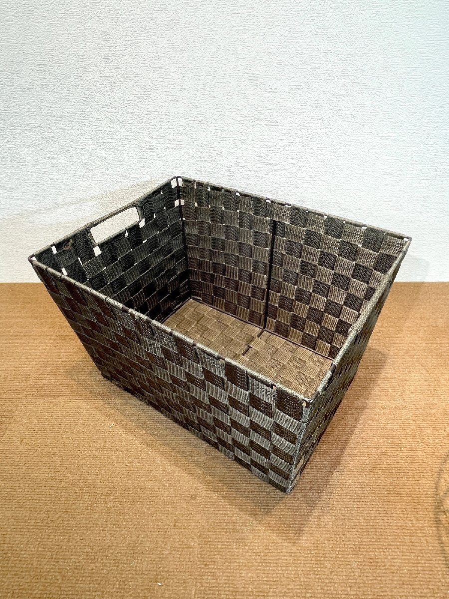 [ Fukuoka ] корзина ассортимент * тросик корзина * бардачок *LAKOLE др. * угол маленький :W120 H100 D120×2 шт * модель R выставленный товар *CR1208_Kh