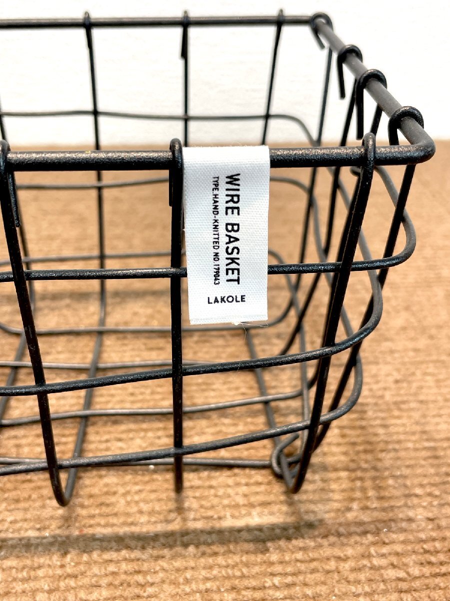 [ Fukuoka ] корзина ассортимент * тросик корзина * бардачок *LAKOLE др. * угол маленький :W120 H100 D120×2 шт * модель R выставленный товар *CR1208_Kh