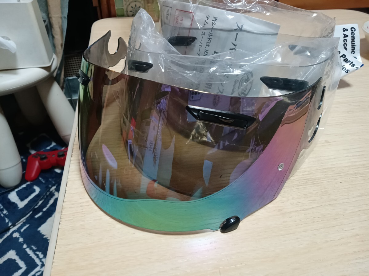 アライ　スーパーアドシスiシールド　ミーラー1枚クリア2枚_画像1