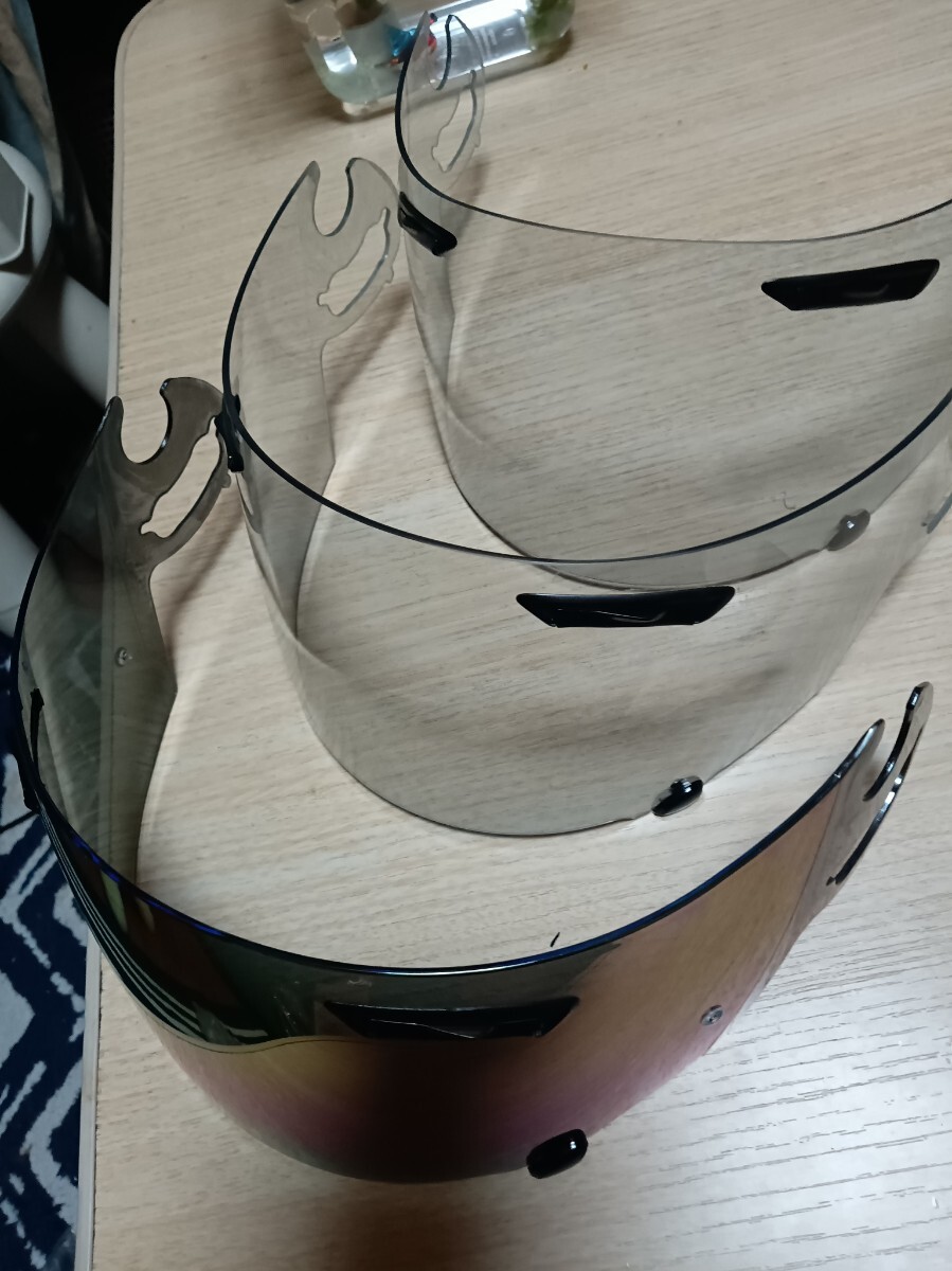 アライ　スーパーアドシスiシールド　ミーラー1枚クリア2枚_画像3