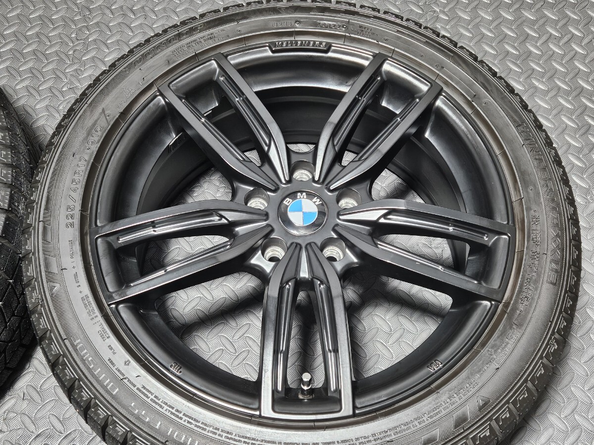 ◆バリ溝スタッドレス◆ケレナーズ 17インチ PCD112 7.5J+52 ダンロップ 225/45R17 BMW F40 1シリーズ F44 2シリーズ MINI F54 クラブマン_画像2