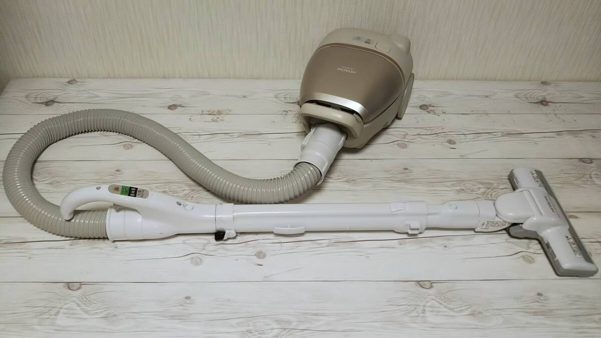 ◇HITACHI/CV-KP90J/紙パック式クリーナー かるパック/通電確認済/動作確認済/中古品/2022年製/GI-6189_画像2