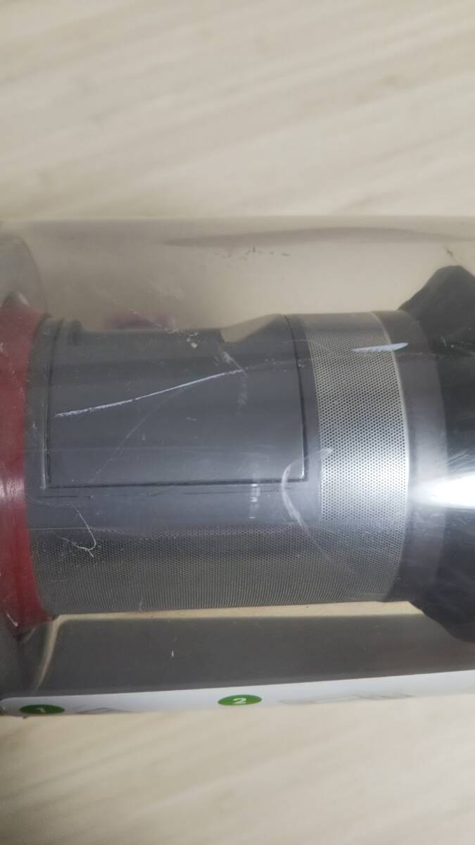 ◇ダイソンフルセット/dyson/SV21/コードレスサイクロン式スティッククリーナー/通電確認済/動作確認済(破損あり)/中古品/GI-5960_画像8