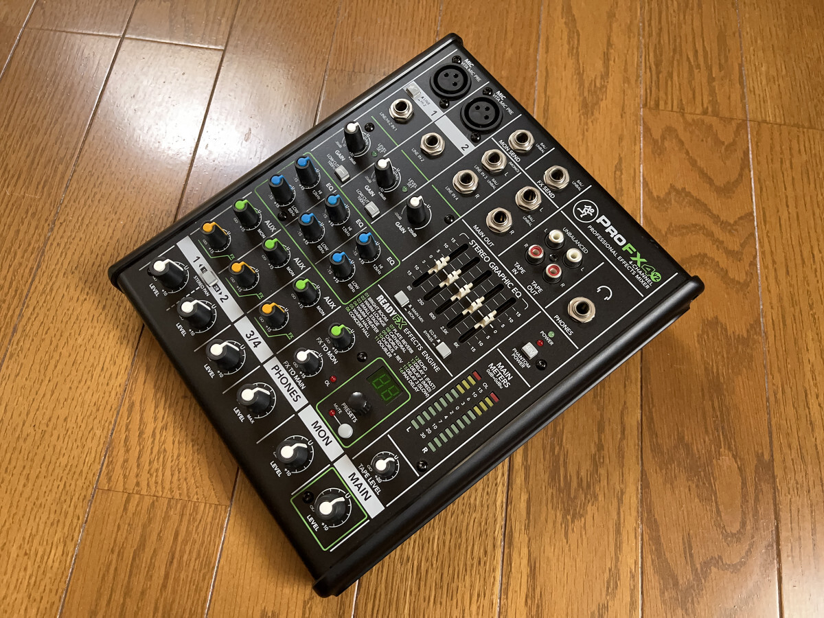 【中古】MACKIE ( マッキー ) ProFX4v2 アナログミキサー PA_画像3