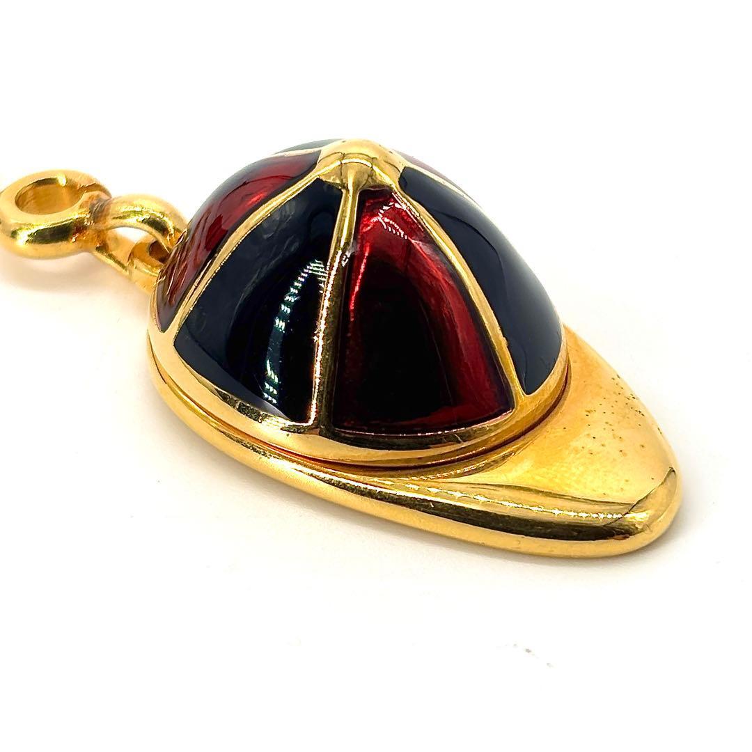  за границей USA модель GUCCI Gucci колпак узор очарование Gold брелок для ключа сумка очарование мелкие вещи 