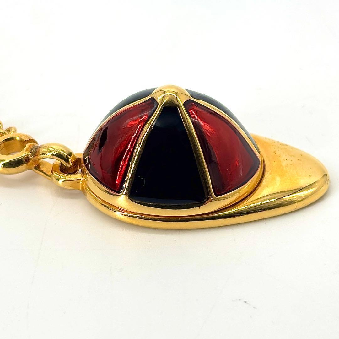  за границей USA модель GUCCI Gucci колпак узор очарование Gold брелок для ключа сумка очарование мелкие вещи 