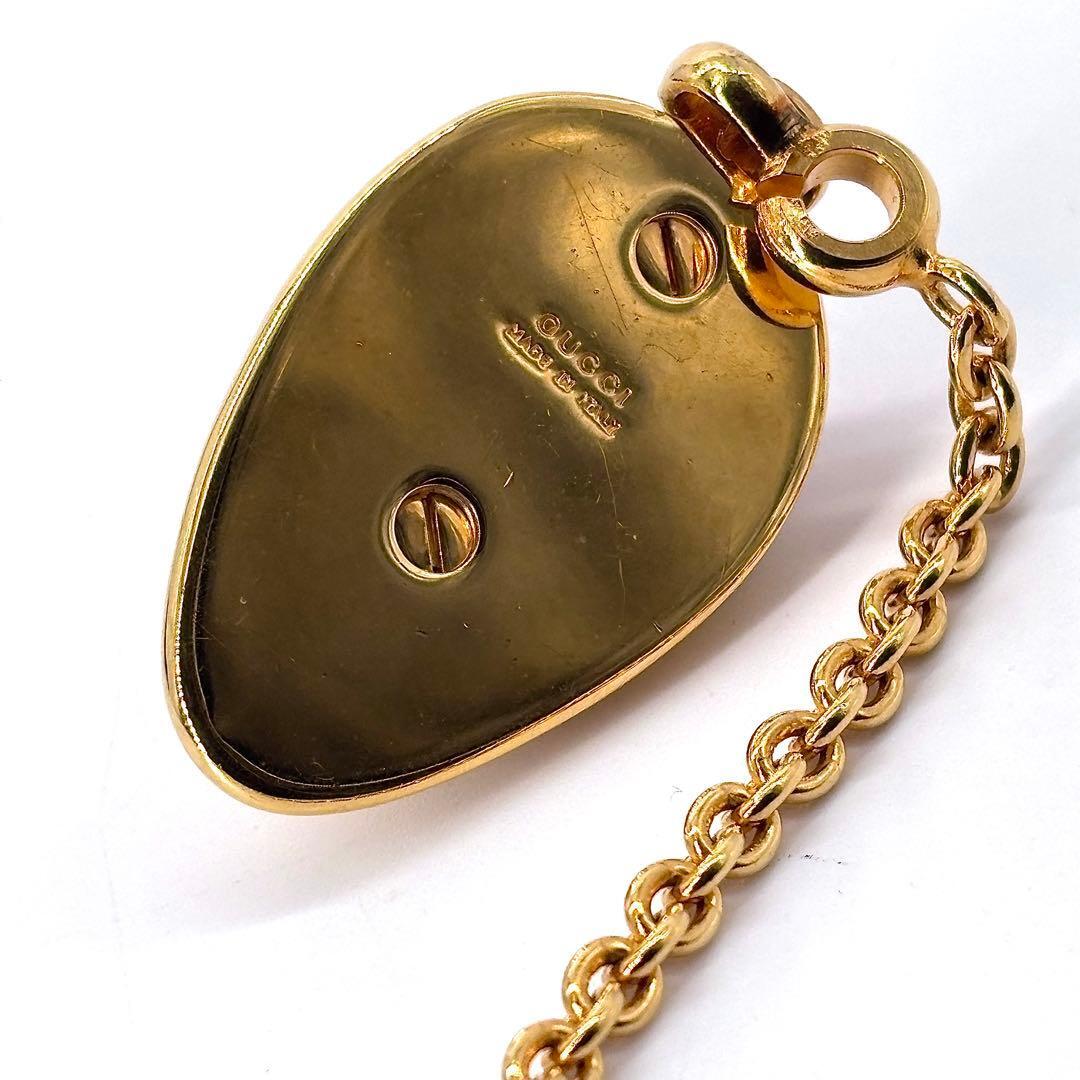  за границей USA модель GUCCI Gucci колпак узор очарование Gold брелок для ключа сумка очарование мелкие вещи 