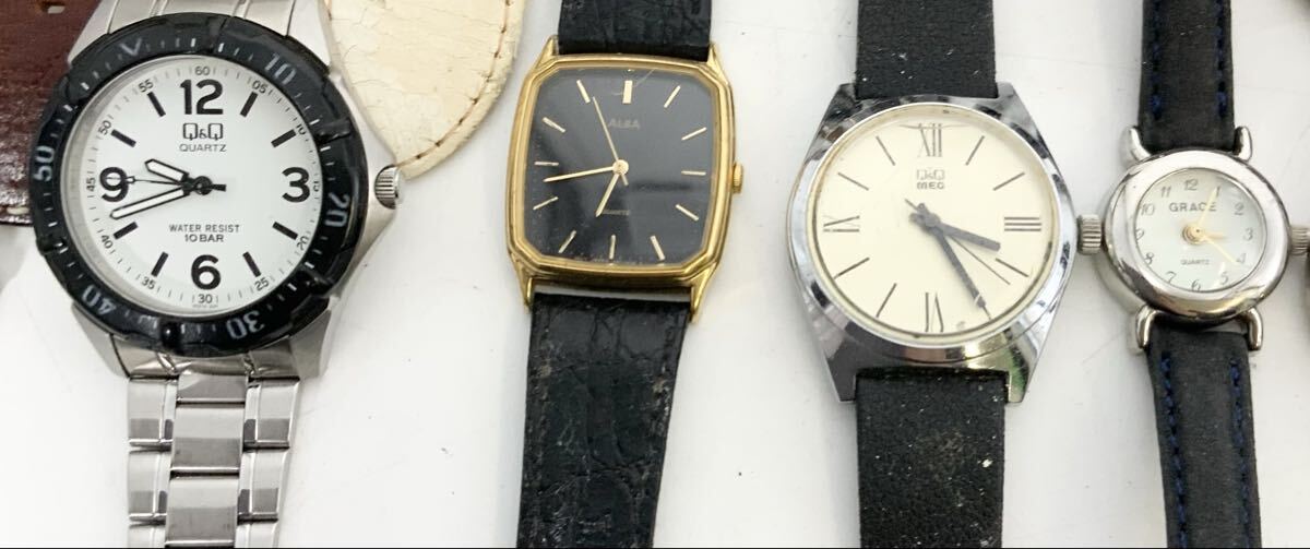 【10】【14】ブランド腕時計36本まとめ出品 ジャンク品 現状品 SEIKO ALBA CITIZEN CASIO Baby-G swatch CYMA等 アナログ クォーツ_画像7