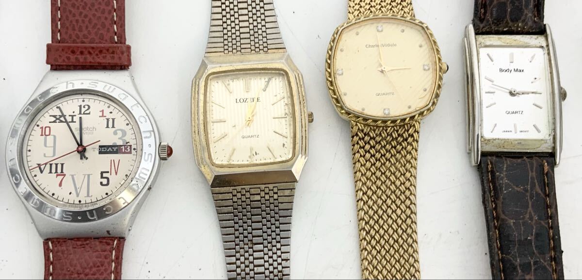 【10】【14】ブランド腕時計36本まとめ出品 ジャンク品 現状品 SEIKO ALBA CITIZEN CASIO Baby-G swatch CYMA等 アナログ クォーツ_画像3