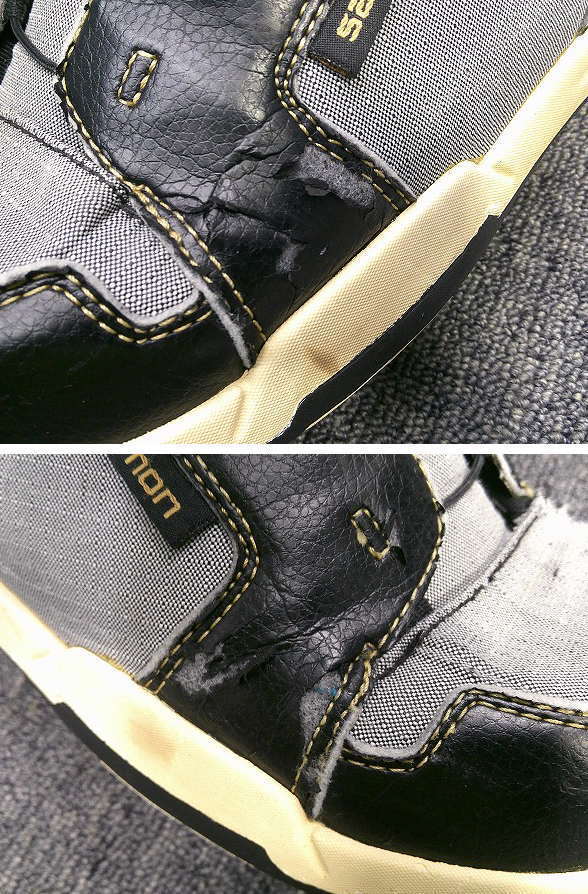 1943★サロモン Jrスノーボード 120cm★中古/3点セット/ビギナー/チューンナップ済み/オールラウンド_画像9