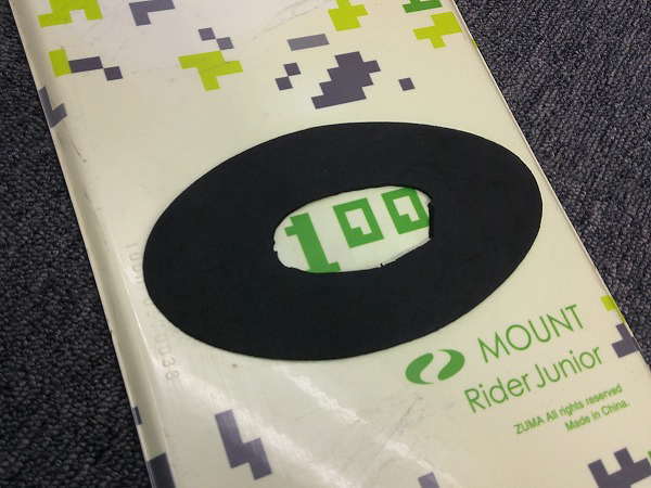 1981★ZUMA スノーボード 100cm★中古/3点セット/ビギナー/チューンナップ済み/オールラウンド/ボアブーツ_画像5