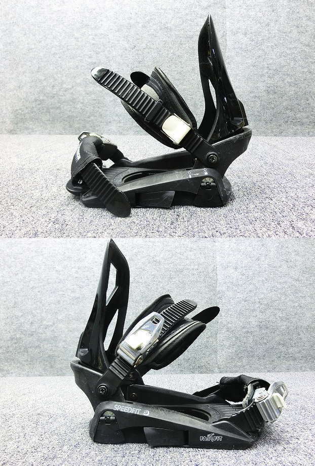 1724mxl★SALOMON SPEEDFIT M～XLサイズ対応★中古/サロモン/スノーボード/バインディング/ファストフィット/フリーサイズ/ブラック_画像3